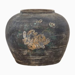 Antike Vase im Wabi Sabi Stil, 1880
