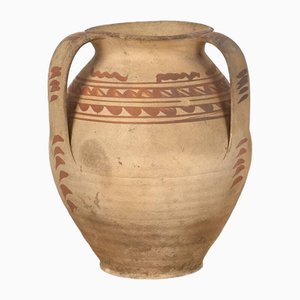 Antike Keramikvase im Wabi Sabi Stil, 1920