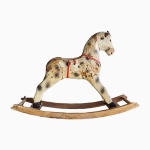 Antique French Rocking Horse, 1920