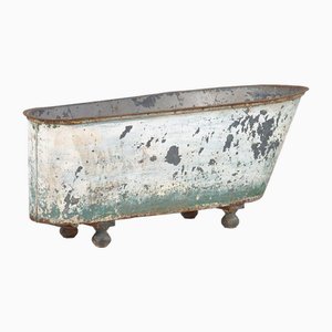 Bañera vintage de acero, 1920