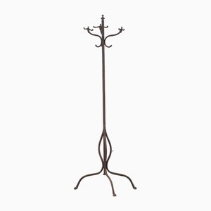 Vintage Iron Coat Rack, 1920