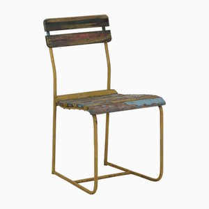 Vintage Chair in Yellow, 1960