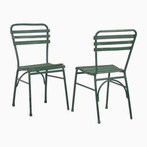 Outdoor Chairs, 1920s, Set of 2