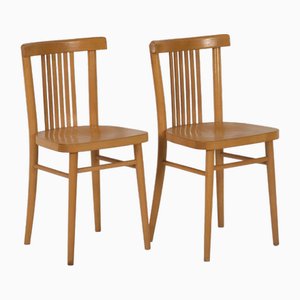 Chaises de Salle à Manger, 1950s, Set de 4