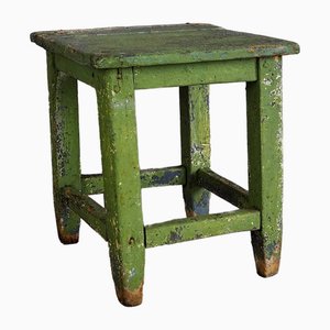 Green Wooden Table, 1920s