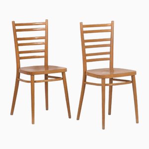 Vintage Dining Chairs, 1950, Set of 6