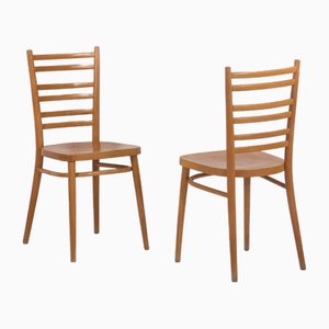 Vintage Dining Chairs, 1950, Set of 4