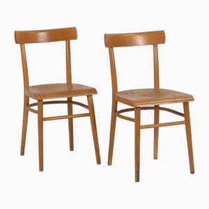 Vintage Dining Chairs, 1950, Set of 4