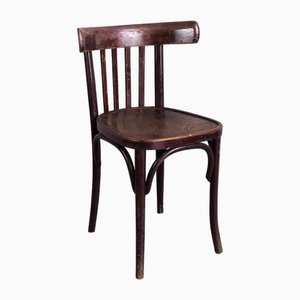 Silla de bistró antigua de Michael Thonet, década de 1900