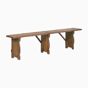 Banc Ancien en Bois, 1900s