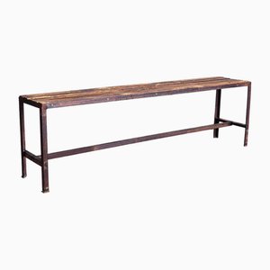 Long Metal Bench, 1920s