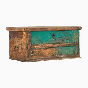 Coffre Antique en Bois, 1890s