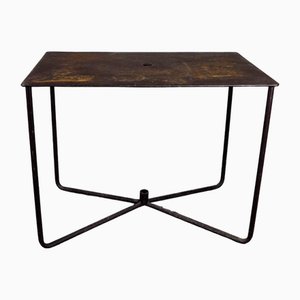 Vintage Rectangular Outdoor Table in Metal, France, 1950s
