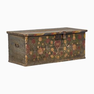 Antique Wood Trunk, 1911