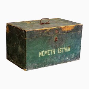 Antique Green Chest, 1910s