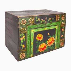 Opera Trunk with Green Shades, 1900s