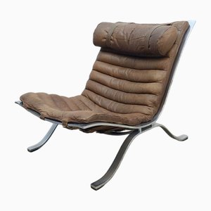 Ari Chair in Color Brown from Arne Norell Ab, 1960s