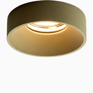 Teo Recessed Spotlight in Olive Green by Plato Design