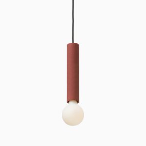 Lampe à Suspension Ila Maxi Rouge Orient par Plato Design