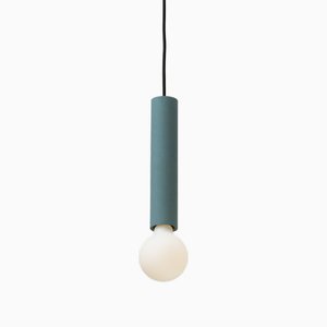 Lámpara colgante Ila Maxi en azul verdoso de Plato Design
