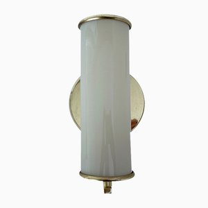 Art Deco Sconce in Glass and Brass