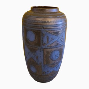 West German Ceramic Ankara Fat Lava Vase from Carstens Tönnieshof, 1960s