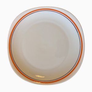 Platos de porcelana Berry, años 70. Juego de 12