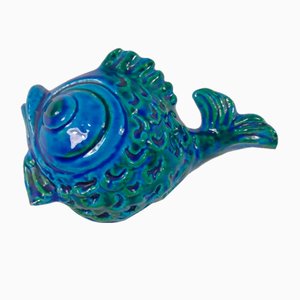 Ceramic Fish by Aldo Londi for Bitossi, Italy, 1960s