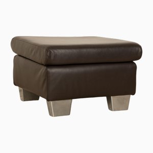 Blues Leather Stool in Brown Mocha from Ewald Schillig