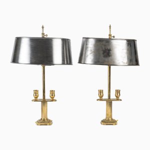 Lampes de Bureau Bougeoirs Napoléon III, 19ème Siècle, Set de 2