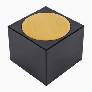 Mid-Century Il Kubile Cubic Stool attributed to Pellegrini for Mim Roma, Italy, 1970s