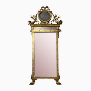 Neoclassical Mirror with Cornucopias and Olive Branches, Late 18th Century