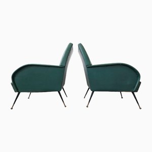 Set of Mid-Century Modern Armchairs by Marco Zanuso, 1950s