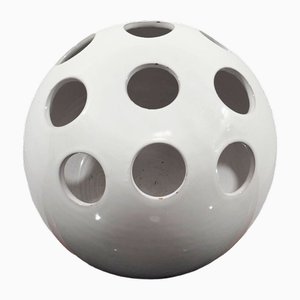 Portaombrelli a forma di palla da bowling in ceramica di Silvestrini Faenza, anni '80