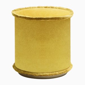 Il Pouf in Senffarben von Lo Decor