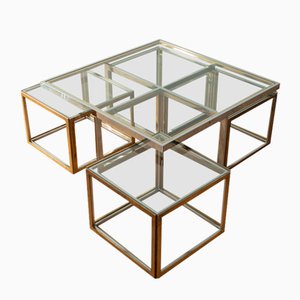 Exclusive Coffee Table from Maison Jean Charles, 1970s