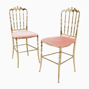 Chiavari Side Chairs, Italy, 1950s, Set of 2