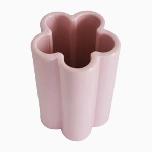 Pink Ceramic Vase, Italy, 1960s