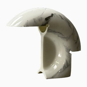 Lampada da tavolo Biagio in marmo di Afra e Tobia Scarpa per Flos, anni '60