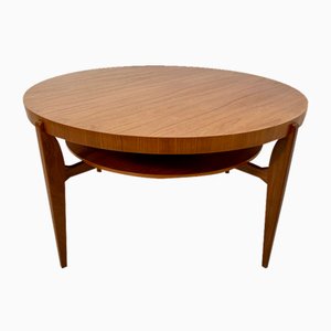 Table Basse en Teck, 1960s