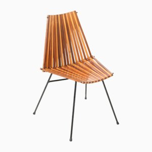 Mid-Century Modern Model 218 Side Chair by Dirk Van Sliedregt for Rohé, 1960s