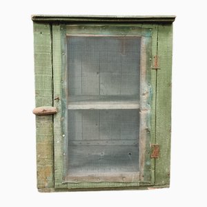 Vintage Cheese Cabinet in Green, 1890s