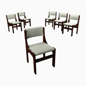 Vintage Dining Chairs, Italy, 1960s, Set of 6