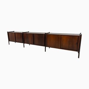Mid-Century Modern Wooden Sideboard by Fukuoh Hirozi for Gavina, 1960s