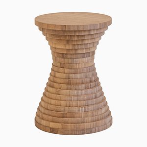 Tabouret Stratum Basim en Bambou par Dan De Wit