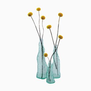 Vases en Verre Acrylique par Daan De Wit, Set de 3
