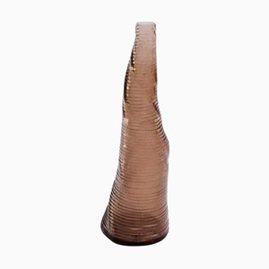 Smoke Brown Acrylic Vase by Daan De Wit