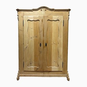 Antique French Cabinet in Softwood, 1850