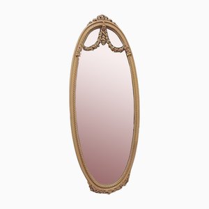 Miroir Style Louis XVI avec Cadre en Pin