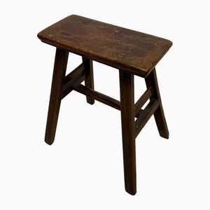 Antique Stool in Wood
